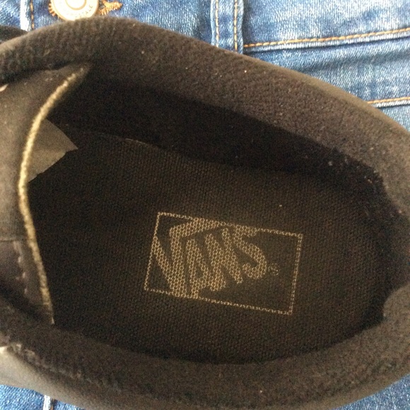 Vans Men’s Black Lace Up Board Shoes Sz 7 - Picture 12 of 12